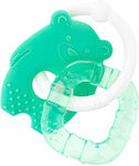 Akuku Bear Teething Rattle with Gel made of Silicone for 0 m+ 1pcs