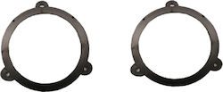 Βάσεις Ηχείων Μπροστινές και Πίσω 130mm για Dacia Logan / Renault Megane