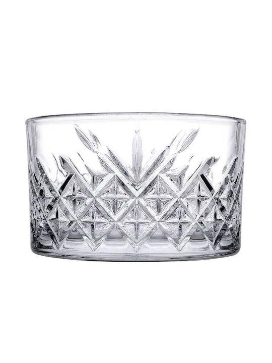 Espiel Timeless Serving Bowl Round Glass Transparent with Diameter 9cm