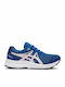 Contend 7 Gs Kids Sports Shoes Running with Laces Blue