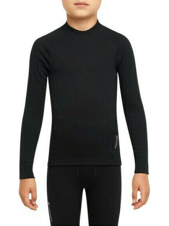 Active  Kids Thermal Shirt Black