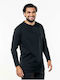 Chaud Devant Coat Chef Black with Long Sleeve V...