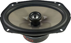 Audio-System Auto-Lautsprecher Carbon 609 Co 6x9" mit 100W RMS (2 Weg)