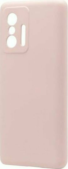 iNOS Liquid Umschlag Rückseite Silikon Rosa (Xiaomi 11T / 11T Pro)