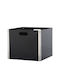 Zogometal K31 Metallic Box Wood Storage 37x37x32cm Black