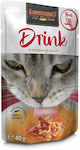 Leonardo Drink Wet Food for Adult Cats In Pouch with Beef 1pc 40gr
