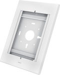 Deltaco Office Plate Βάση Tablet Τοίχου έως 10.5" σε Λευκό χρώμα