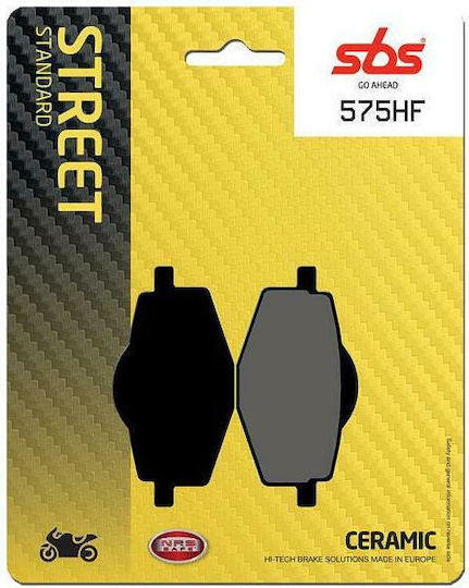 SBS Τακάκια Μοτοσυκλέτας Εμπρός Yamaha DT 125R 88'-05' / XT 225 Serow 85'-04' για Yamaha TT / XT / DT