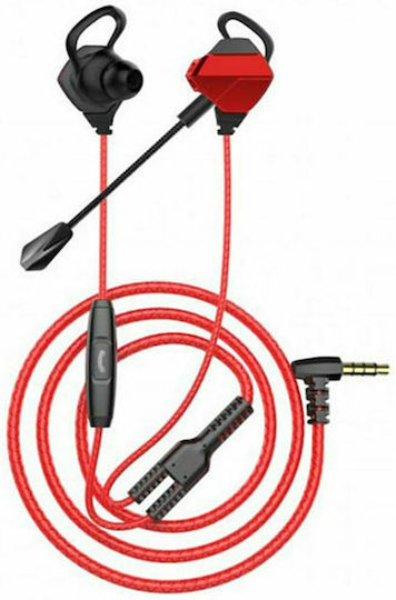 White Shark Eagle Căști Gaming In Ear Cu Conectivitate 3,5 Mm Roșii
