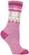 Heat Holders Jacquard Lite Base Layer Socks Pink