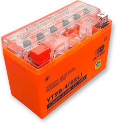 Outdo GEL Motorcycle Battery YT9B-4 with Capacity 8Ah