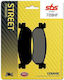 SBS Motorcycle Brake Pads Front-Rear FA275 for Yamaha XT / TW