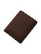 Leather Men's Wallet with RFID Coffee