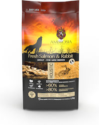 Ambrosia Fresh Salmon & Rabbit Adult Mini Breeds Dry Food Grain-Free for Adult Small Breed Dogs with Rabbit and Salmon Ambrosia Fresh Salmon & Rabbit Adult Mini Breeds Dry Food Grain-Free for Adult Small Breed Dogs with Rabbit and Salmon