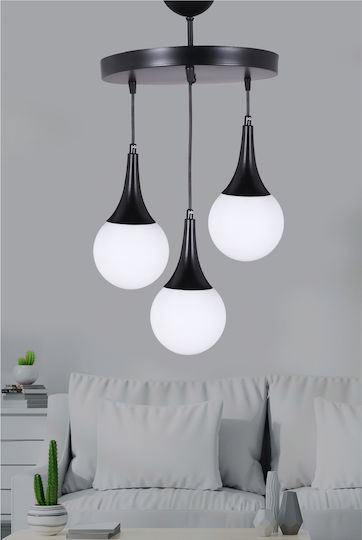 HomeMarkt Deckenleuchte Schwarz 30x75cm
