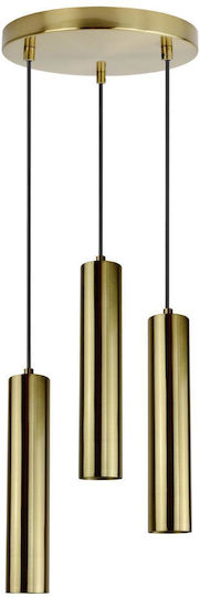 Polux Napoli Hängelampe Gold 25cm Polux Napoli Hängelampe Gold 25cm