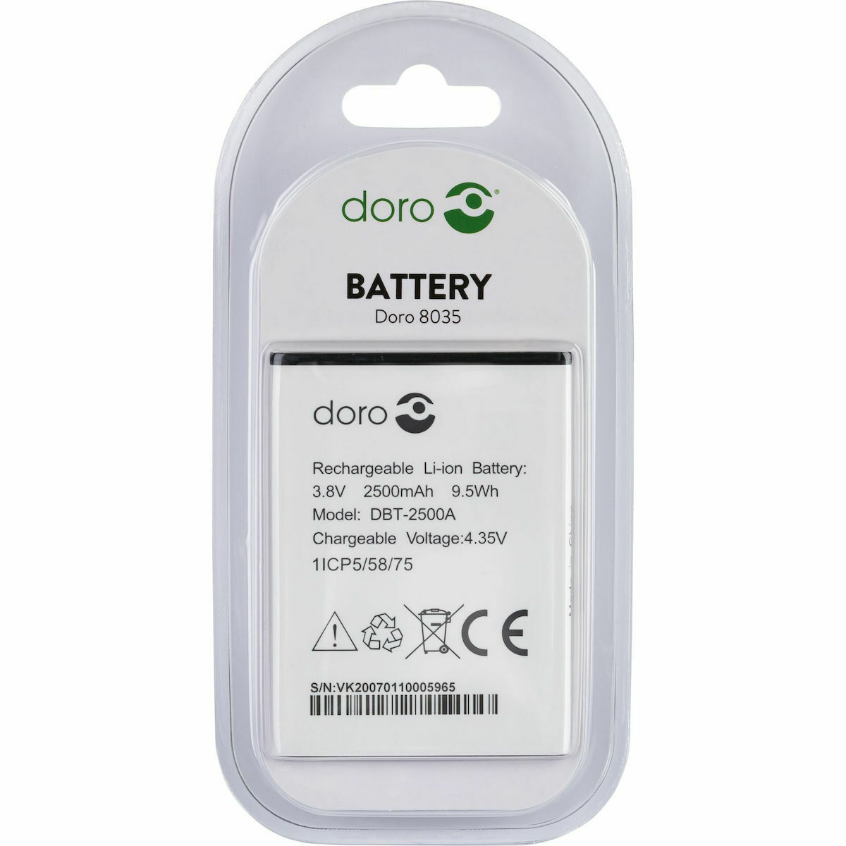 Pompa Irroratrice A Batteria Litio 2350mAh DBT-2500A Battery For