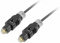 Lanberg Optical Audio Cable TOS male - TOS male 3m (CA-TOSL-10CC-0030-BK)