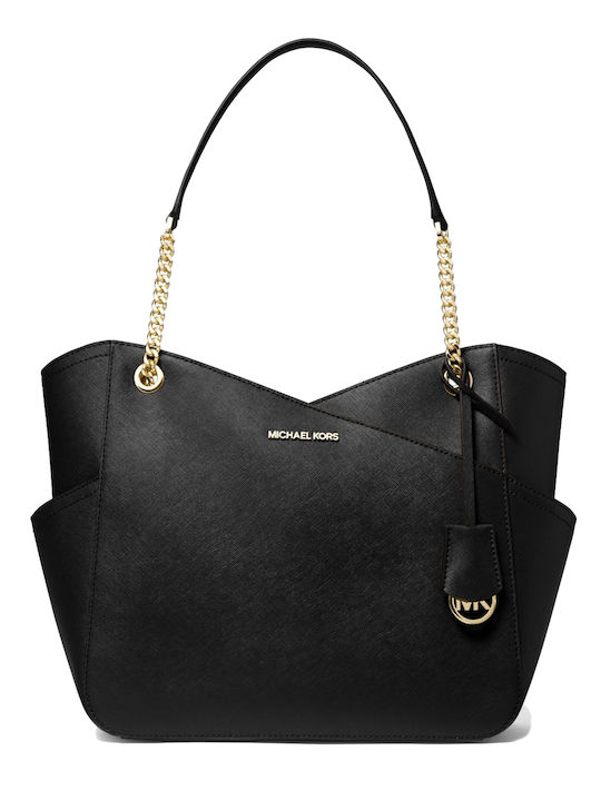 Michael Kors Leather Women's Bag Shoulder Black
