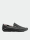 Men's Leather Moccasins Black