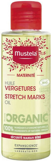 Mustela Stretch Marks Oil for Prevention of Pregnancy Stretch Marks 105ml