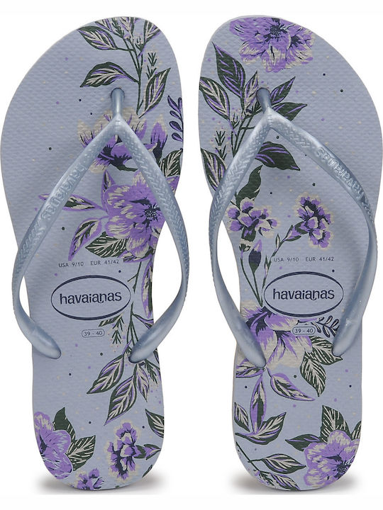 Havaianas Slim Organic Flip Flops Ασημί Havaianas Slim Organic Flip Flops Ασημί