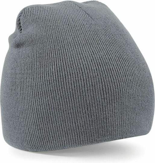 B44 Beanie Männer Beanie Gestrickt Graphite