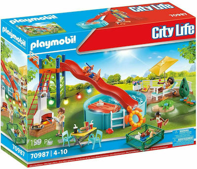 Playmobil City Life Pool Party for 4-10 years old