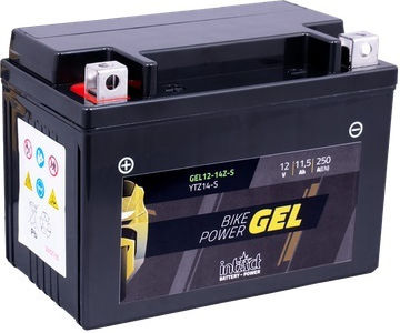 Intact GEL Baterie Motocicleta YTZ14S 250A cu Capacitatea 11.5Ah