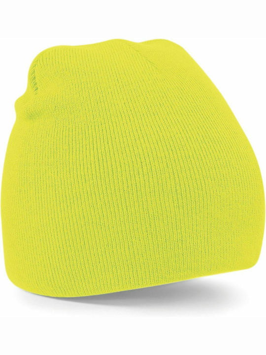 Ανδρικός Beanie Σκούφος Fluorescent Yellow