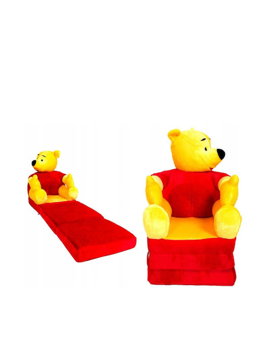 Armchair Winnie with Armrests Red 45x45x90cm