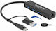 DeLock USB Хъб с 3 Порта USB 3.2 с USB-C и Ethernet