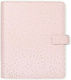 Filofax Organizer Confetti Rose Quartz Ροζ Δερμάτινο 14.8x21εκ.