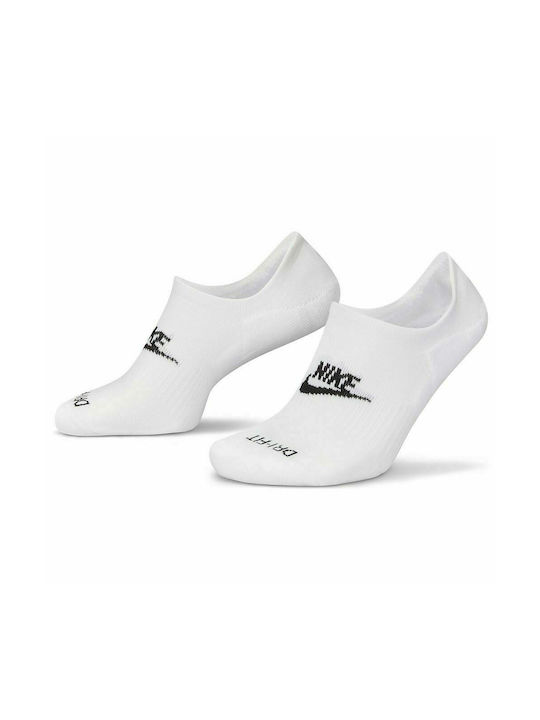 Nike Everyday Plus Cushioned Αθλητικές Κάλτσες Λευκές 3 Ζεύγη