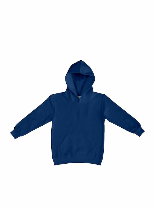 SG Kids Sweatshirt with Hood and Pocket Navy Blue