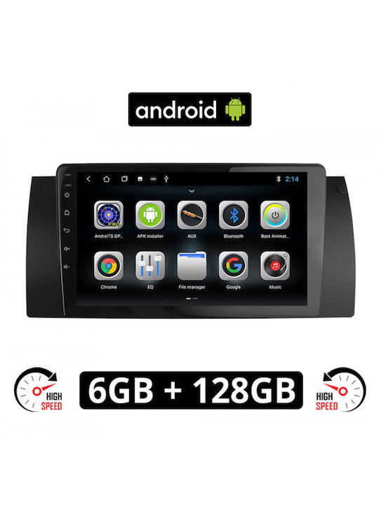 Booma Sistem Audio Auto pentru BMW E39 / Seria 5 1997-2005 (Bluetooth/USB/AUX/WiFi/GPS/Apple-Carplay/Android-Auto) cu Ecran Tactil 9"