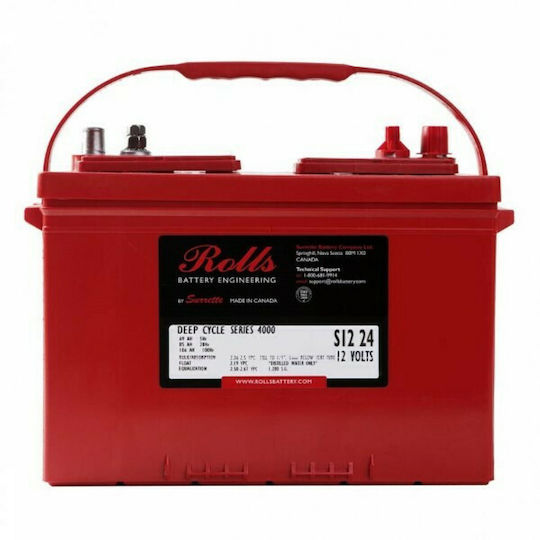 Rolls S12-24 Baterie Fotovoltaică Tip închis Ciclu adânc 12V 85Ah