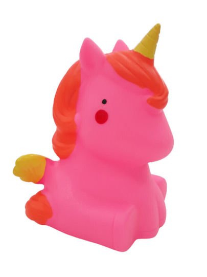 BestFor Kinder Dekorative Lampe Rosa Einhorn Rosa 12.5x10x8εκ. Rosa
