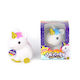 Den Goda Fen Kids Decorative Lamp Unicorn White 10x9x12εκ.