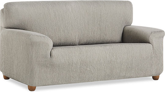 Aithrio Valencia Elastic Cover for Two Seater Sofa C/21 Light Grey 1pcs Valencia-Kanapes-C/21-Ανοιχτό-Γκρι-Διθέσιος
