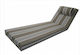 Strom Eco Waterproof Sunbed Cushion with Backrest Beige 196x60cm