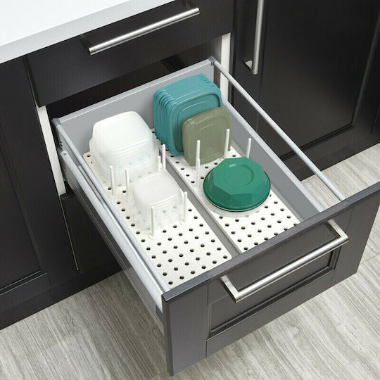 Umbra Cupboard Shelf Plastic 45x15x10cm 2 Pieces White
