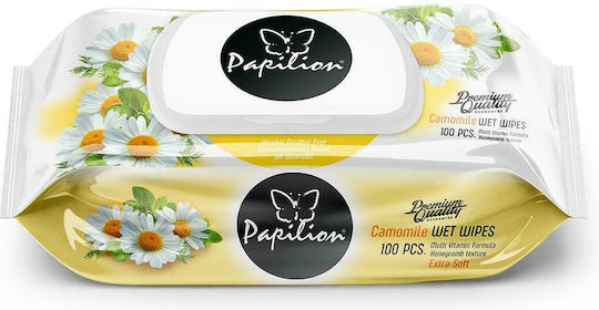 Papilion World Șervețele Umede pentru Bebeluși 100buc