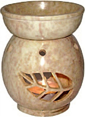BioLeon Aromatherapiegerät für ätherische Öle 301YBT Stein 9cm