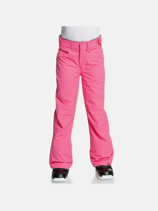 Roxy Backyard ERGTP03035-MJY0 Παιδικό Παντελόνι Σκι & Snowboard Ροζ