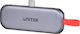 Unitek USB-C Docking Station με HDMI 4K PD Ασημί (D1070A)