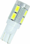 Lamps Car & Motorcycle T10 LED 5000K Cold White 24V 5W 1pcs