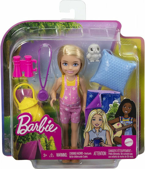 Barbie Chelsea Camping Puppe Chelsea für 3+ Jahre alt+ Jahre