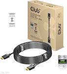 Club3D HDMI 2.1 Cable HDMI male - HDMI male 5m Μαύρο