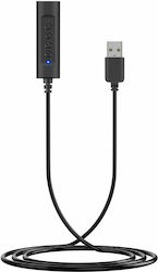 Equip 245321 USB 2.0 USB-A male σε 3.5mm female 0.46m